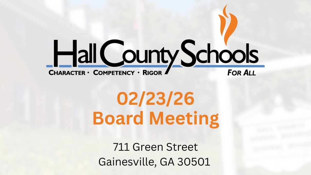 02/23/26  Hall County Board of Education Meeting