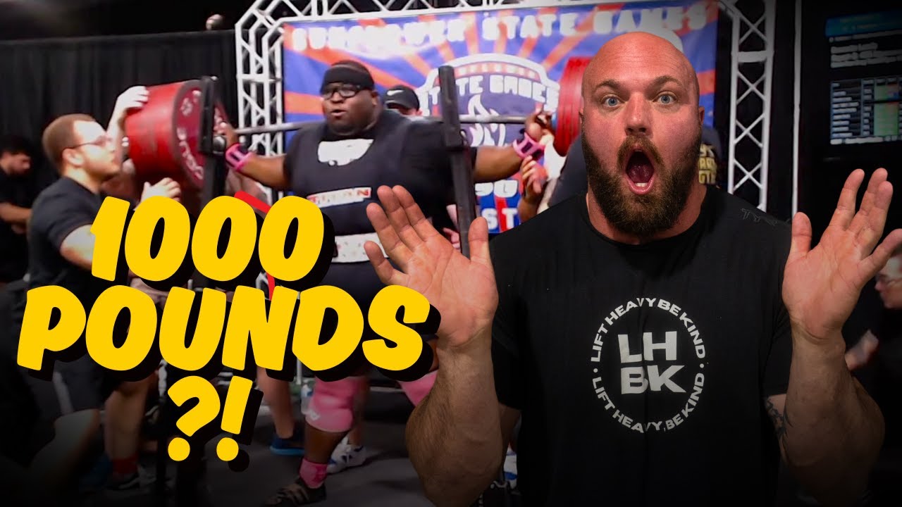 1000+ POUNDS IN HIS FIRST MEET!? | Devonte Lewis