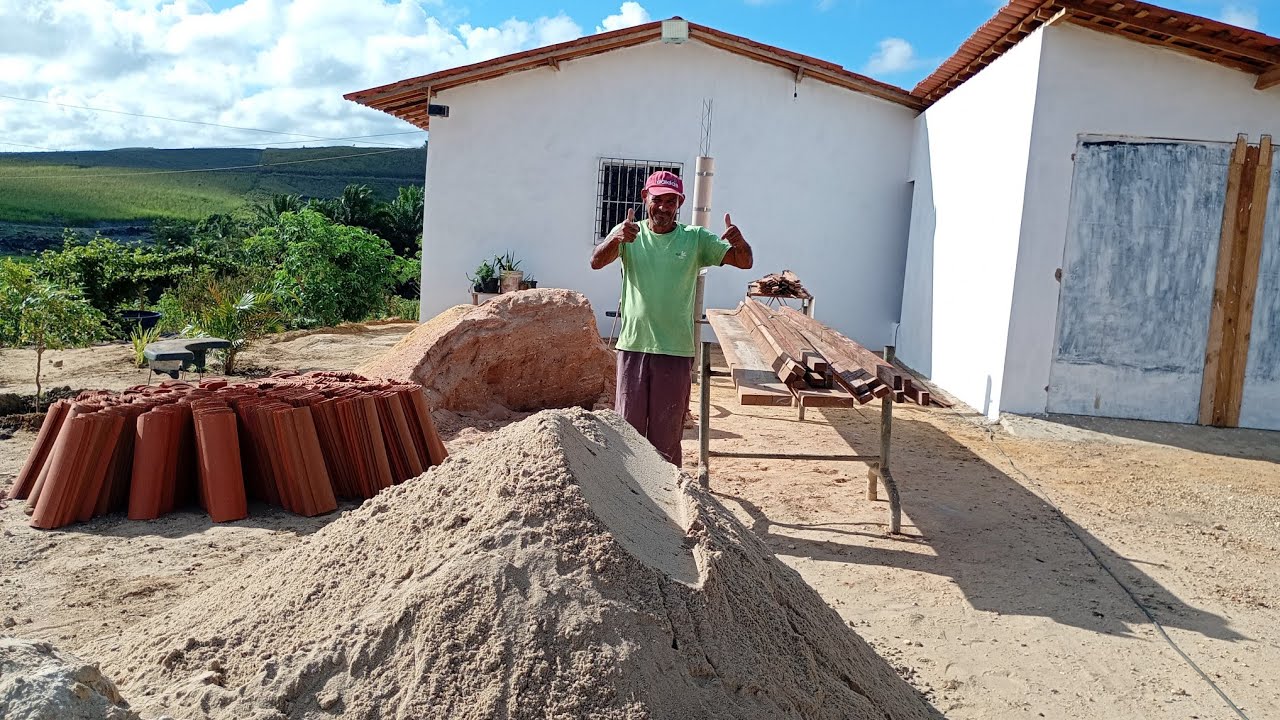 O MATERIAL CHEGOU E A LINHA JÁ ESTÁ NO LUGAR