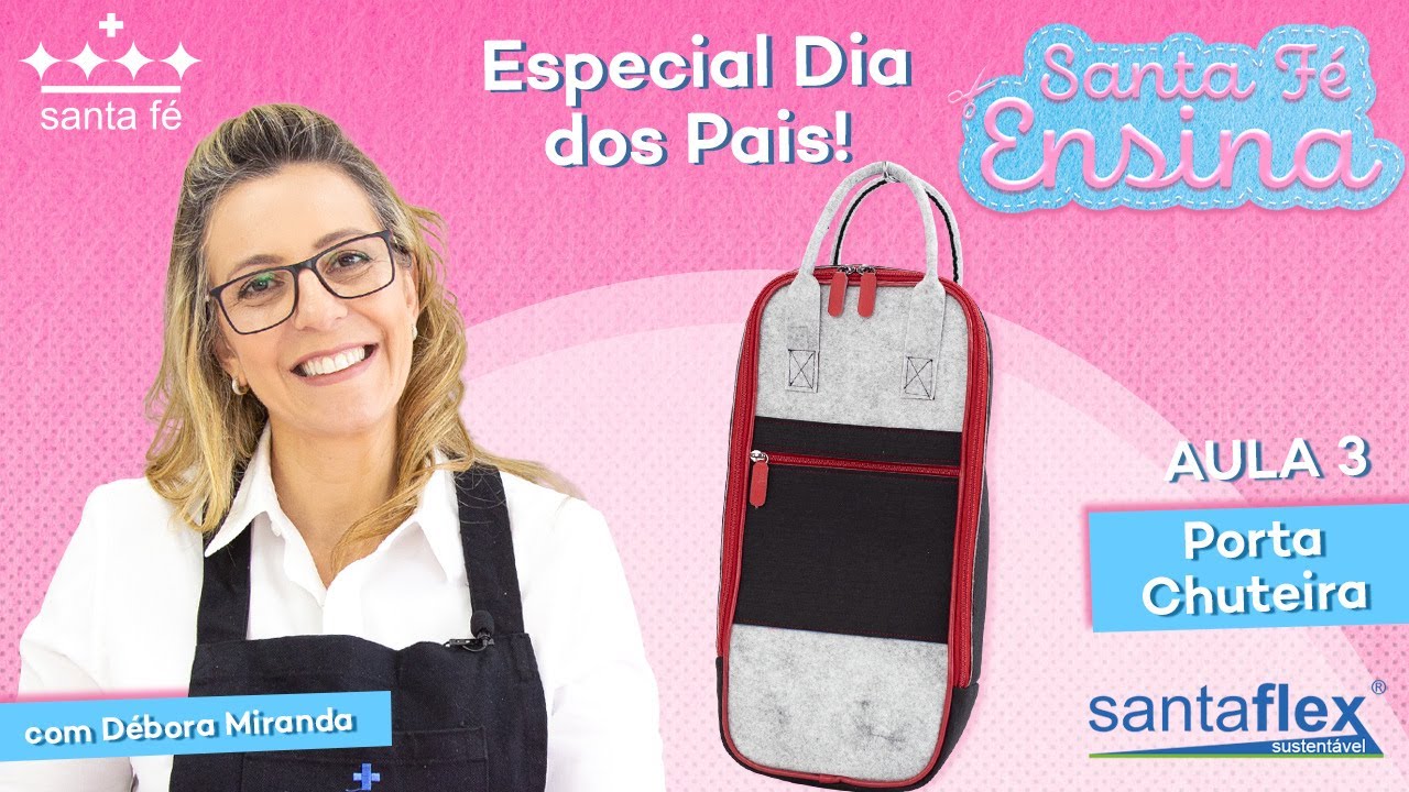 PORTA CHUTEIRA EM SANTAFLEX - Santa Fé Ensina com Débora Miranda