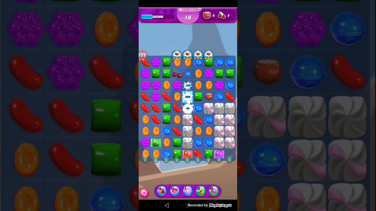 Candy Crush Saga Level 255 Walkthrough