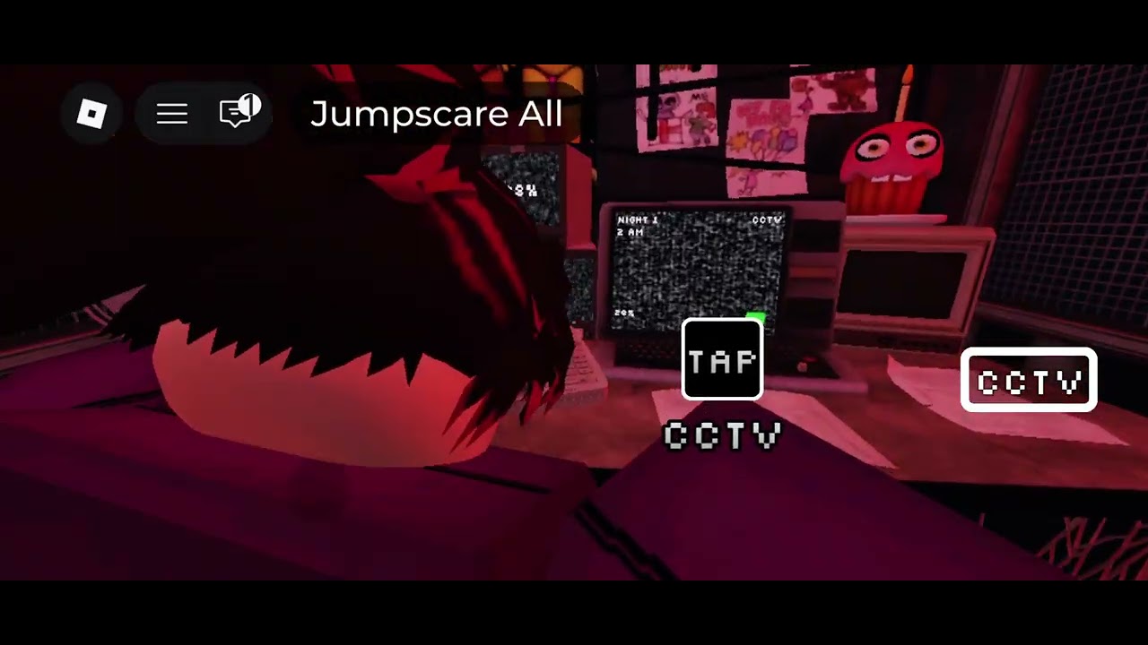 Playing fnaf but not finishing it cause we got to scarde #roblox #fnaf