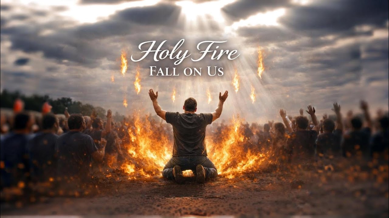 Holy Fire Fall on Us | Holy Spirit Revival Worship Song | Elyon Grace