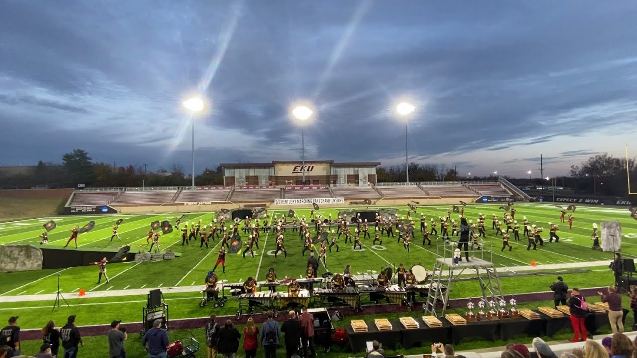 Murray High School Marching Band 2022 KMEA 3A State Finals at Eastern Kentucky University