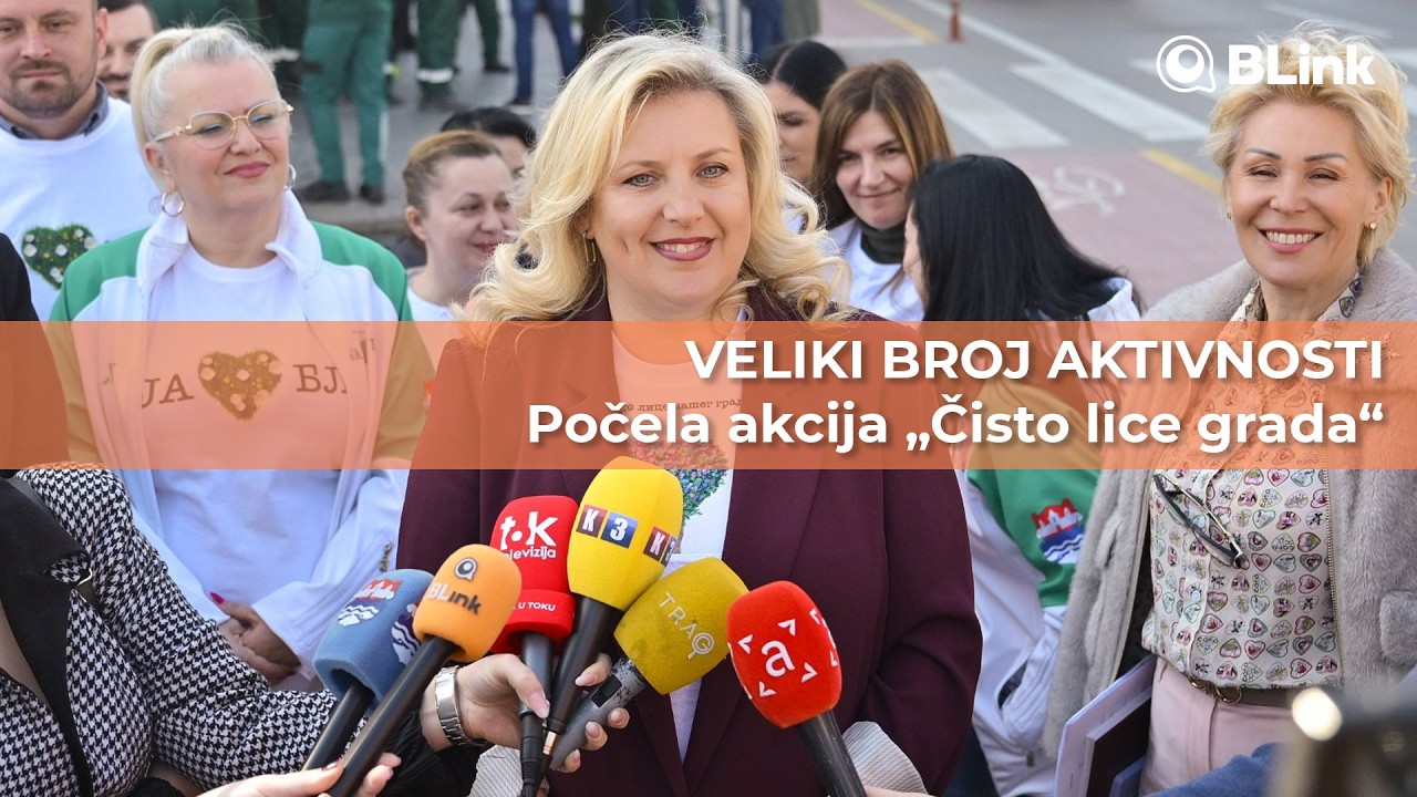 VELIKI BROJ AKTIVNOSTI Počela akcija „Čisto lice grada“ | Blink