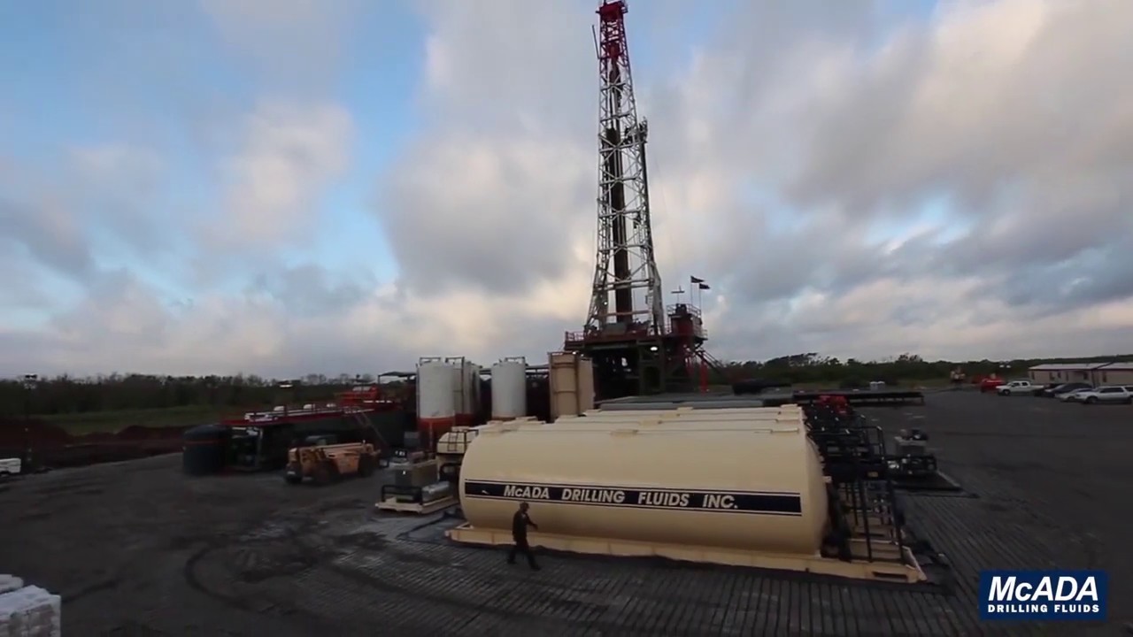 MDF Mud Mixing & Storage Tanks (rolling 15-ppg Oil Based Mud)