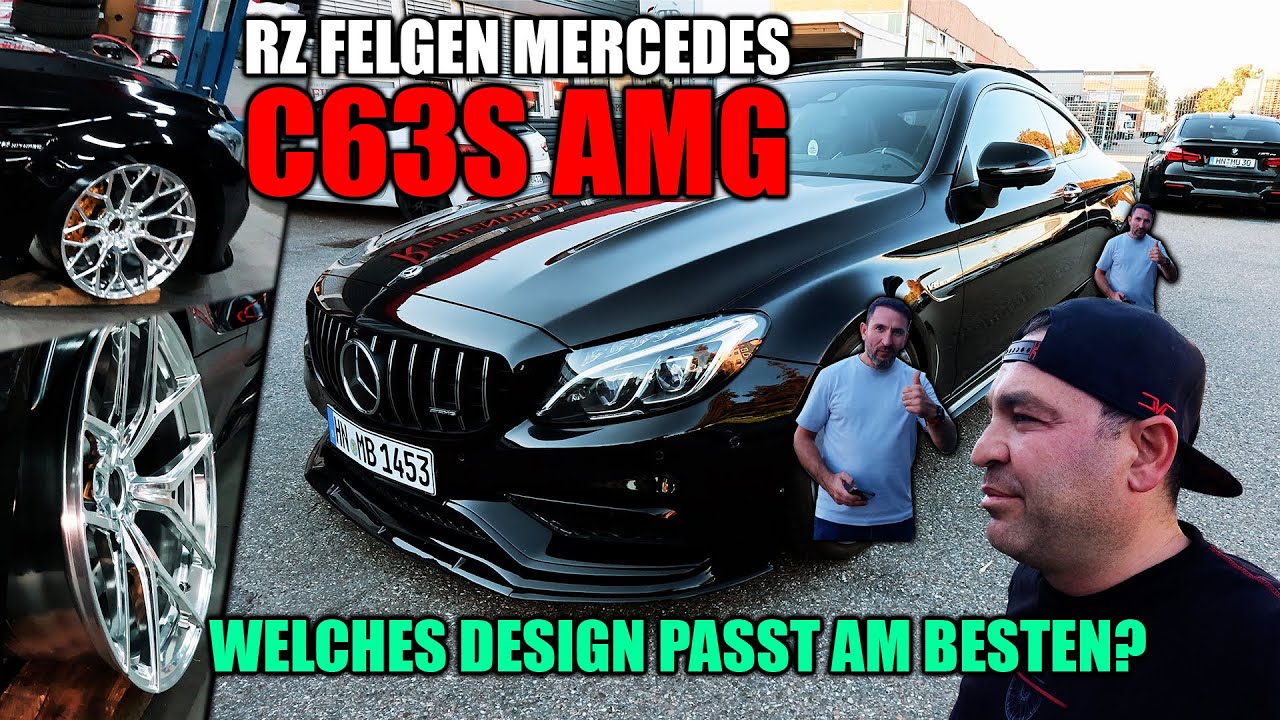 LEVELLA | RZ FORGED Felgen für den Mercedes C63S AMG Coupé - Welches Design passt am besten?