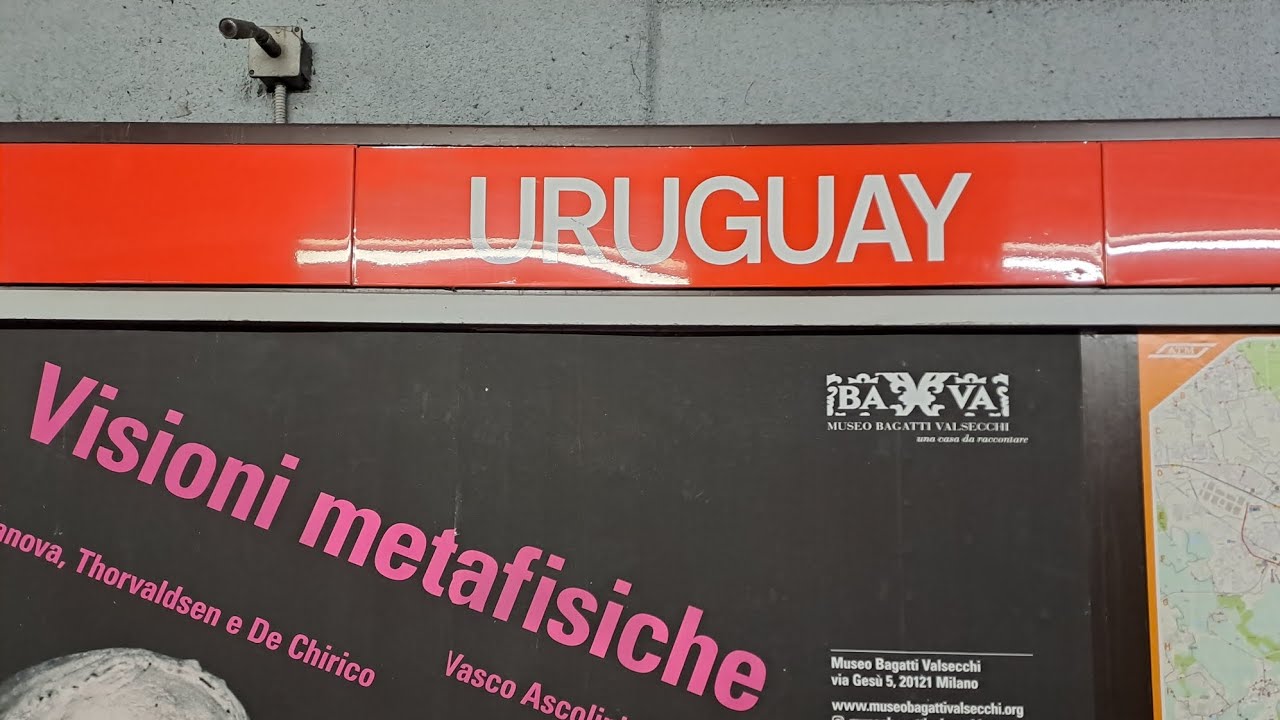 (Walkthrough) Stazione URUGUAY (M1 Metro Milano)
