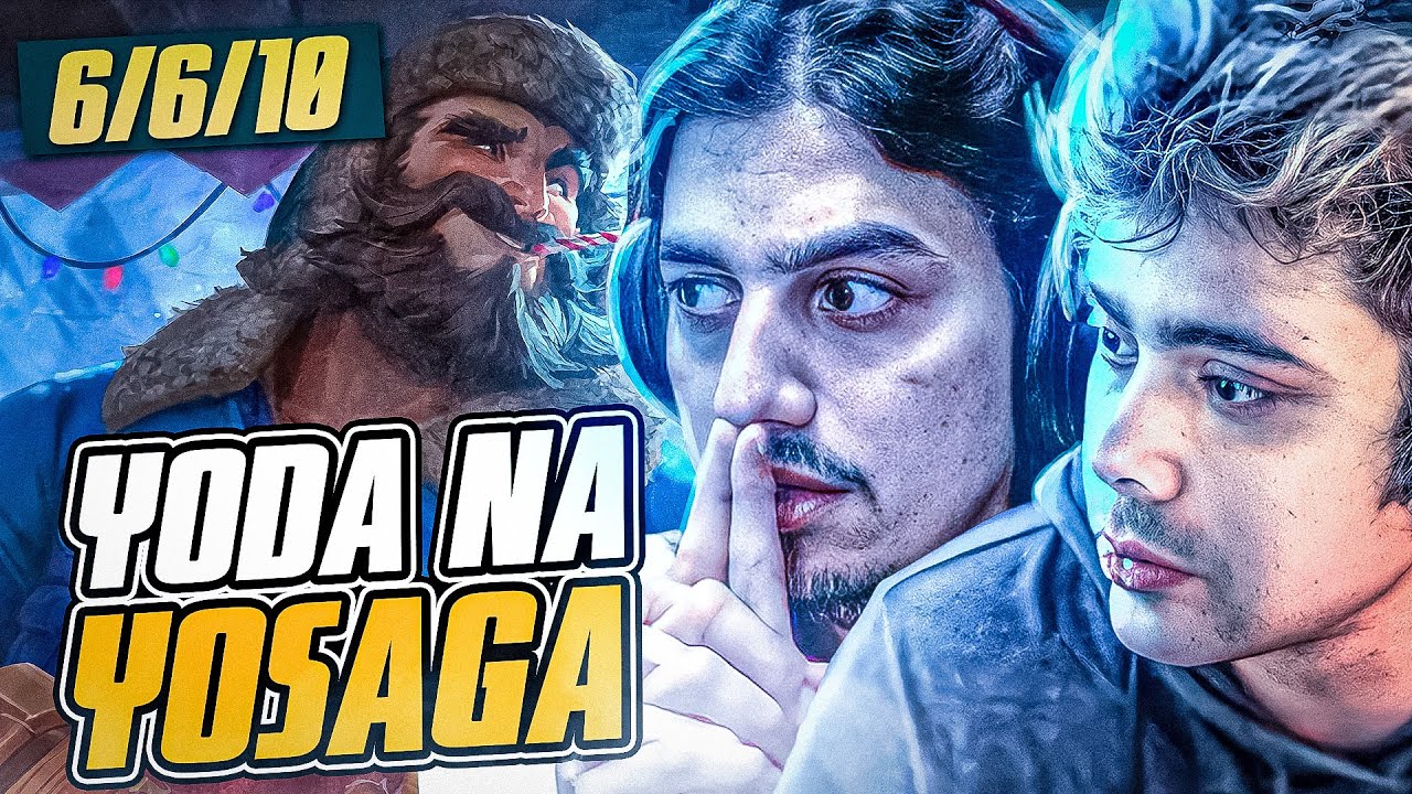O BASICO DE GRAVES COM O YODA DE SWAIN NO TIME
