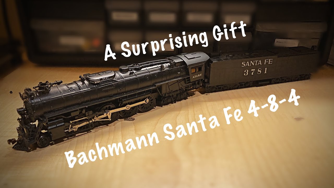 Free HO Scale Bachmann 4-8-4, A Surprising Gift!