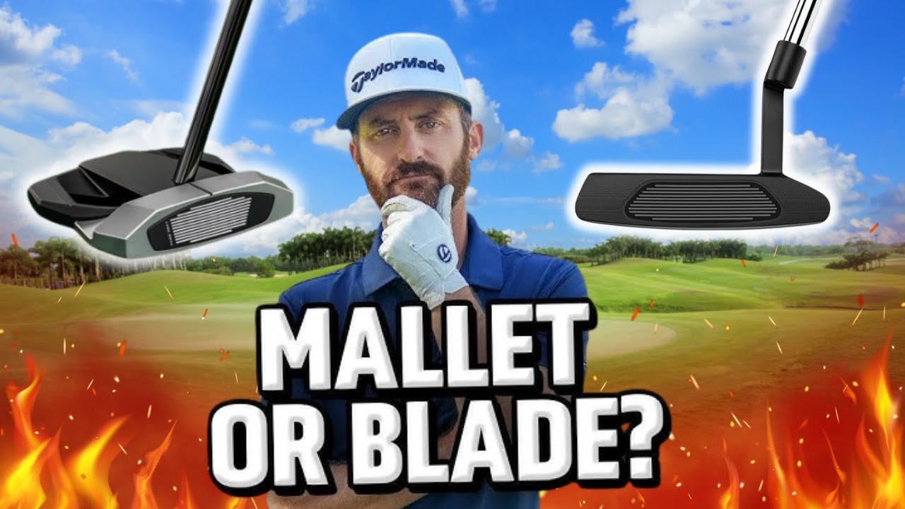 Паттер Blade против паттера Mallet (версия с центральным валом)