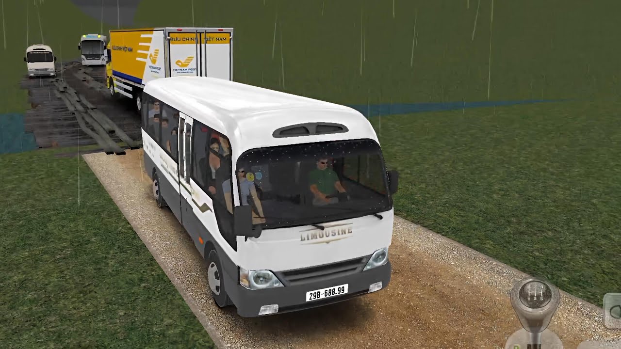 Mini Bus Simulator Vietnam Gameplay Level 1 | First Ride Bus Driving Challenge