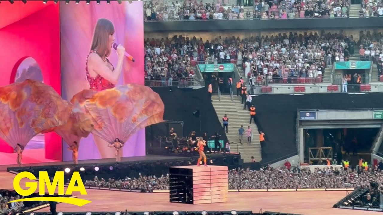 Taylor Swift dominates London during 