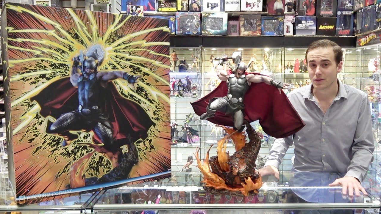 Thor Breaker of Brimstone SIDESHOW Premium Format Statue Unboxing & Review