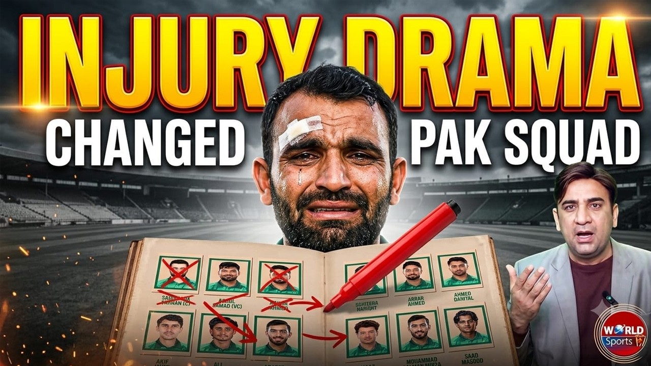 Another INJURY DRAMA! PCB Announces Big Change in Pakistan Squad for Asian Games 2026!