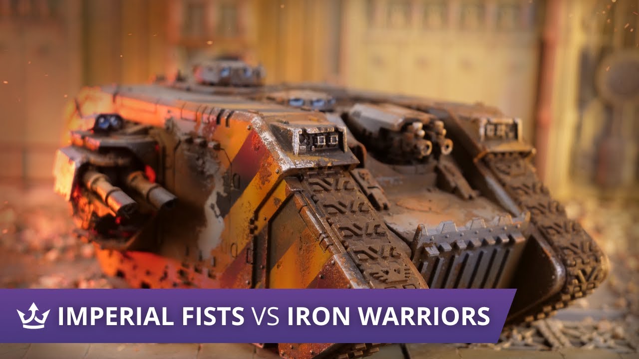 Imperial Fists vs Iron Warriors - Warhammer 40k Battle Report