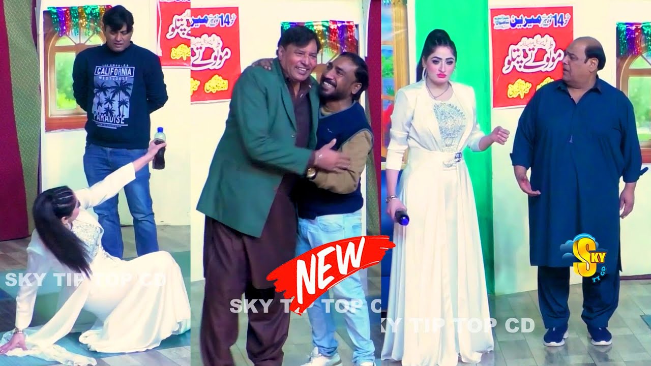 Agha Majid and Nadeem Chitta | Ayan Akhter | New Stage Drama | Motu Te Patlu | Comedy Clip 2026