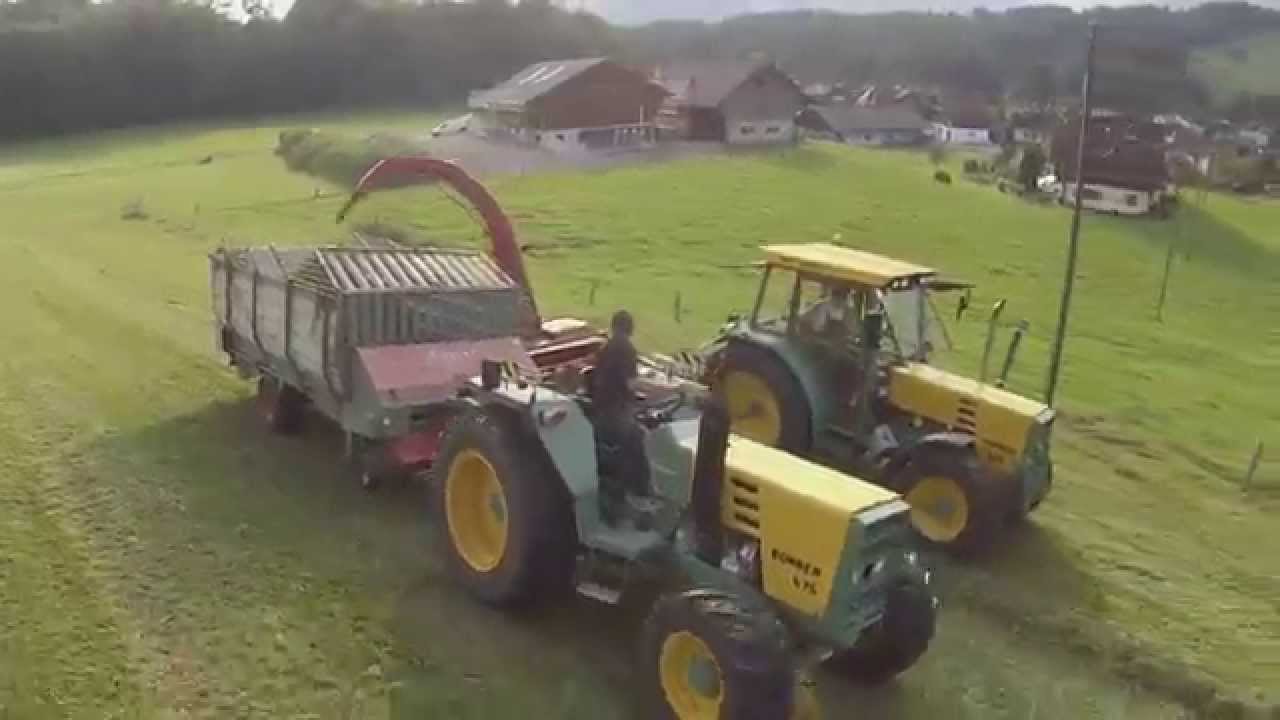 BÜHRER-Power/Gras häckseln/Go Pro/ Phantom