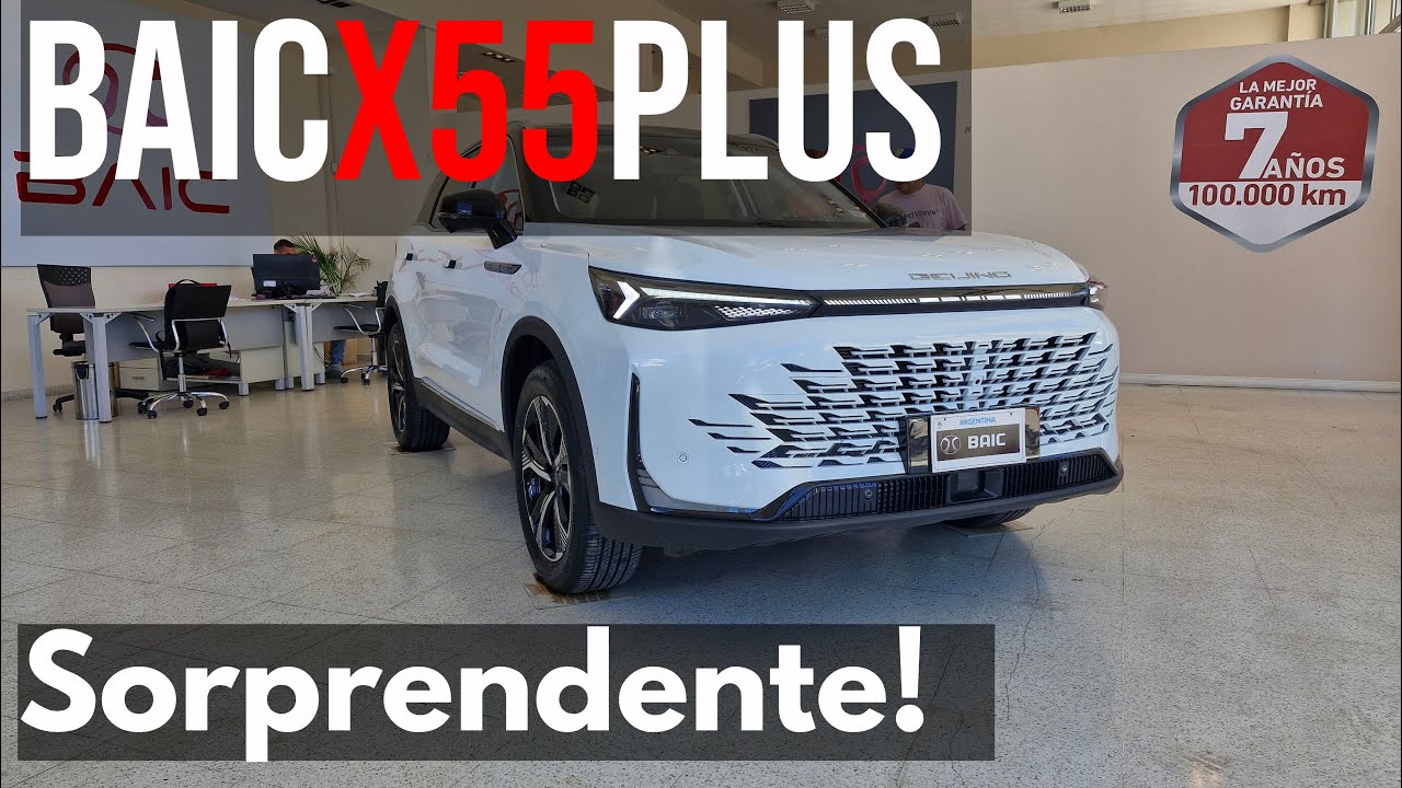 El sorprendente BAIC X55 Plus llegó a Córdoba