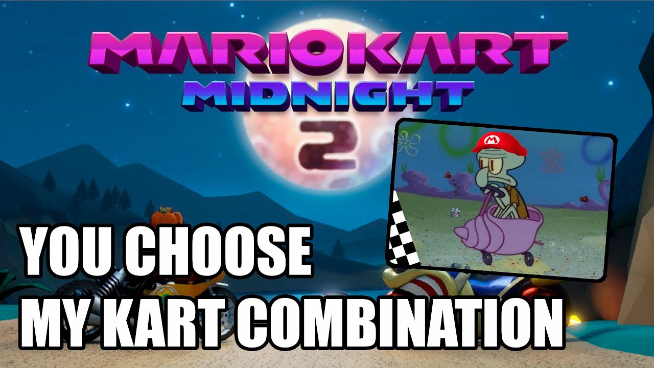 MARIO KART WII MIDNIGHT 2 MOD (also random items) | PART 4