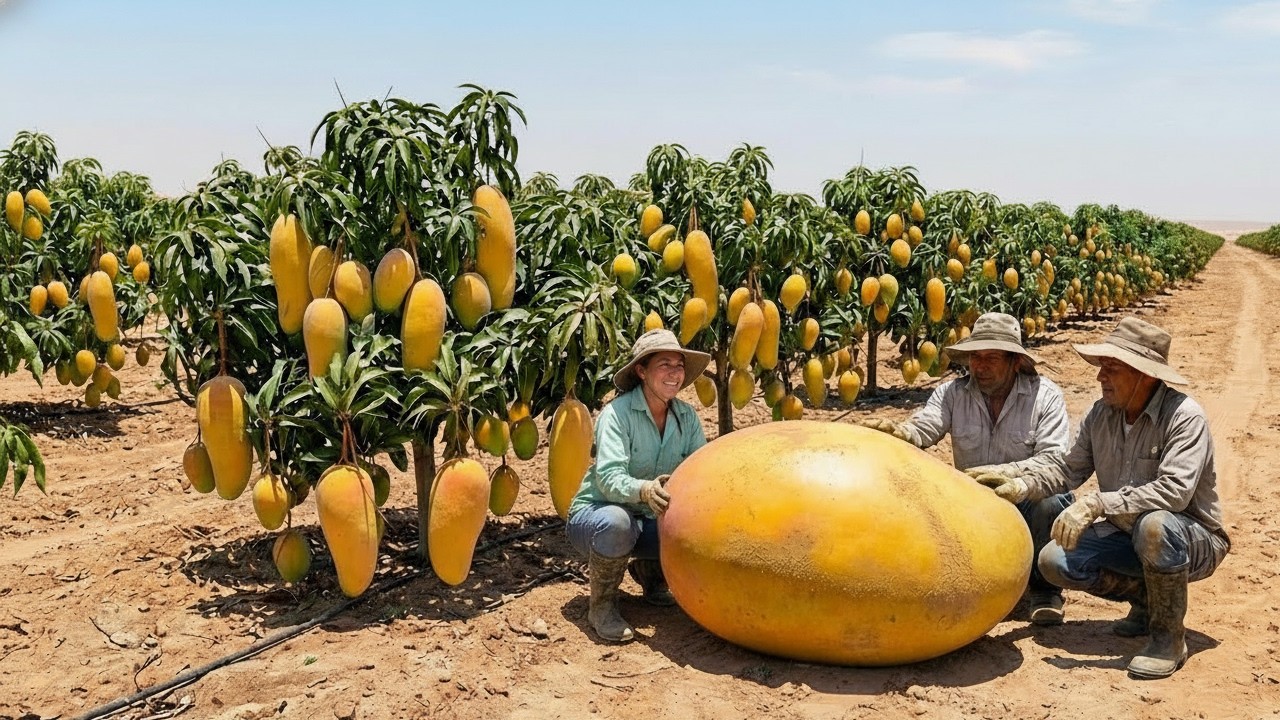 From Dry Desert to Juicy Mangoes – The Impossible Farming Transformation!