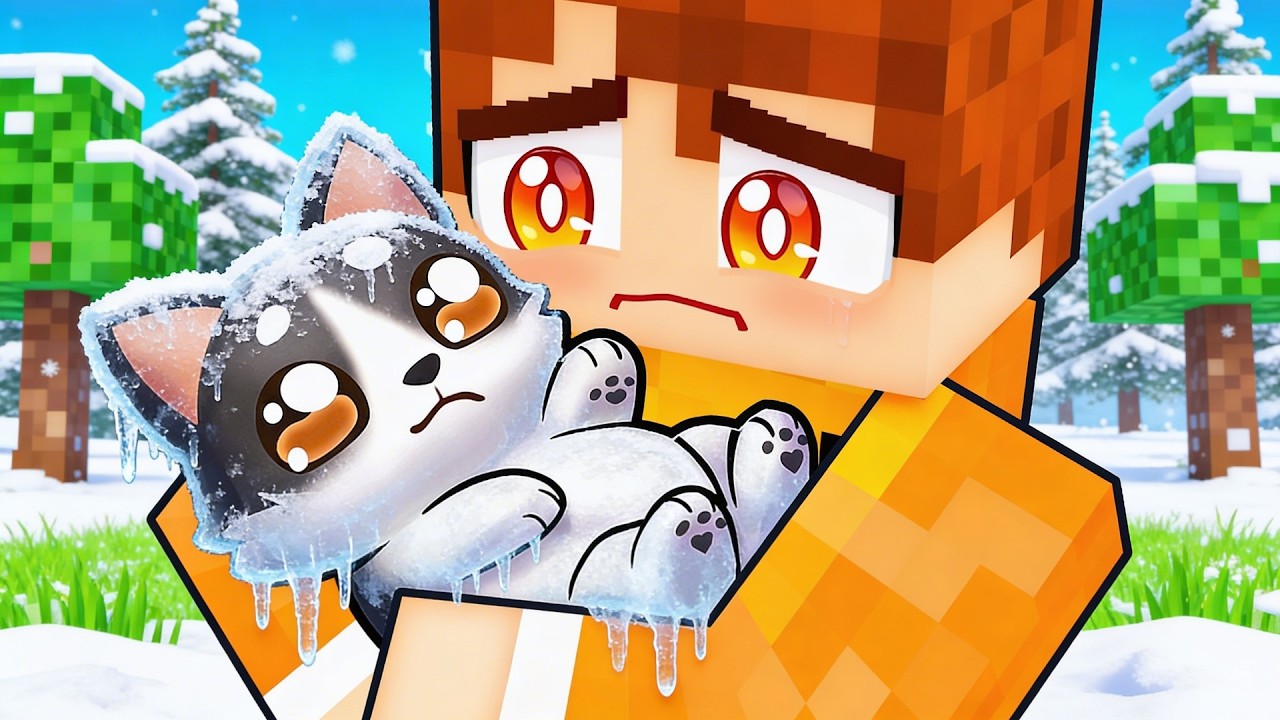 ADOPTOWAŁEM MAŁEGO PIESKA w Minecraft!