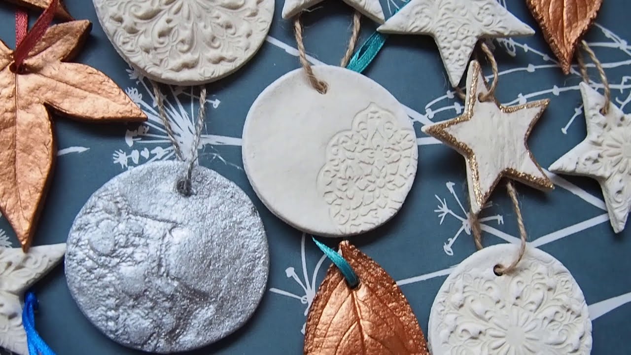 4 Ideas To Create Christmas Decorations | Salt Dough Recipe | DIY Crafts