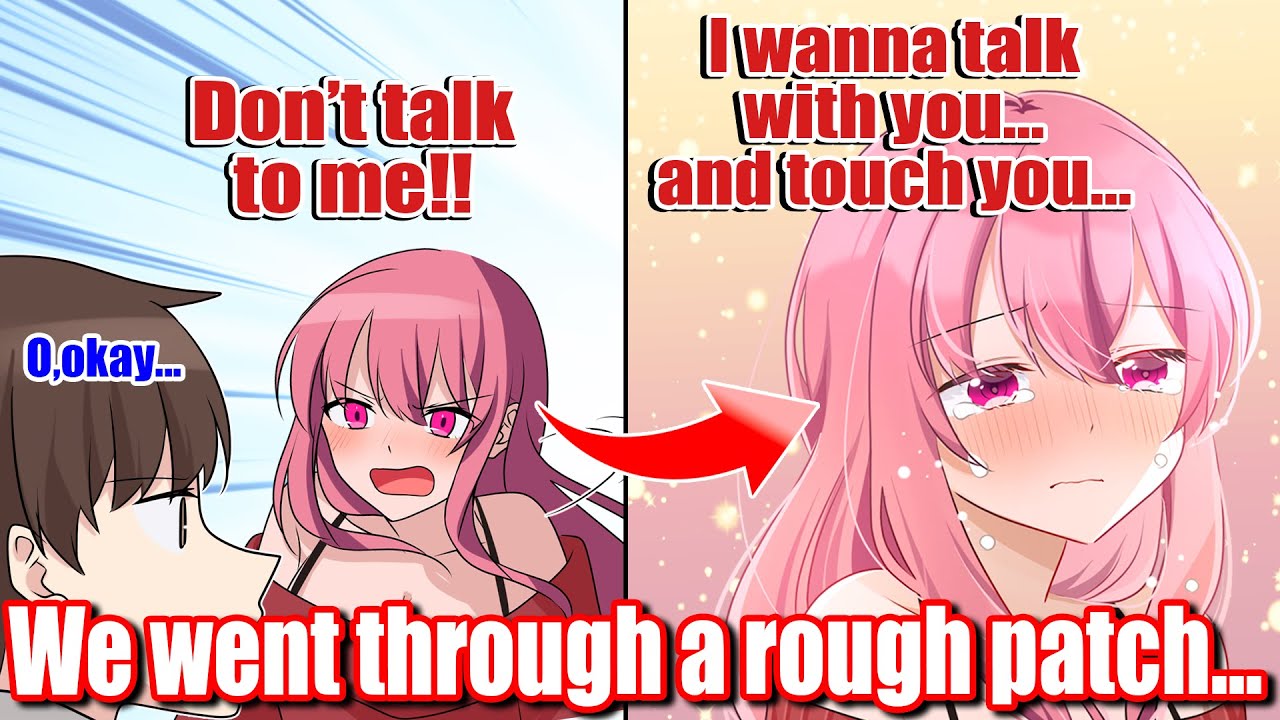 【Yandere Manga】После того, как она месяц игнорировала её из-за скуки, она внезапно стала избалова...
