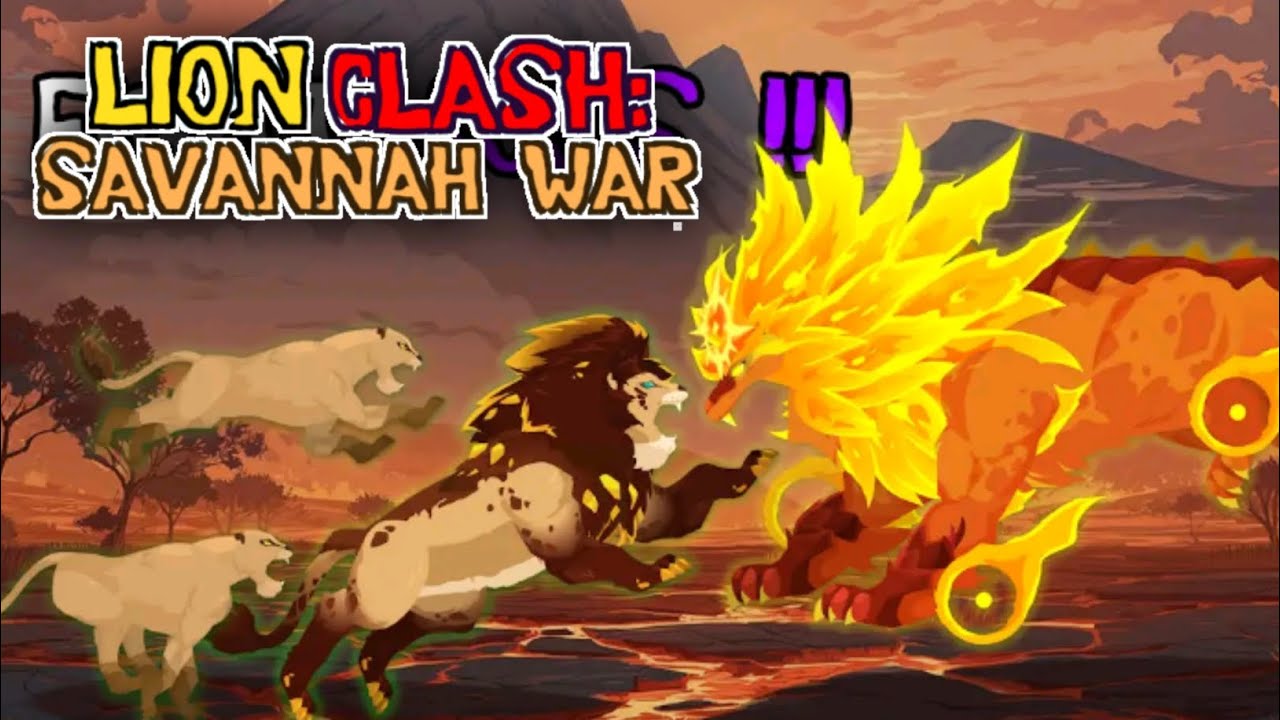PERANG SINGA vs...? | Gameplay LION GLASH: SAVANNAH WAR s48 Indonesia