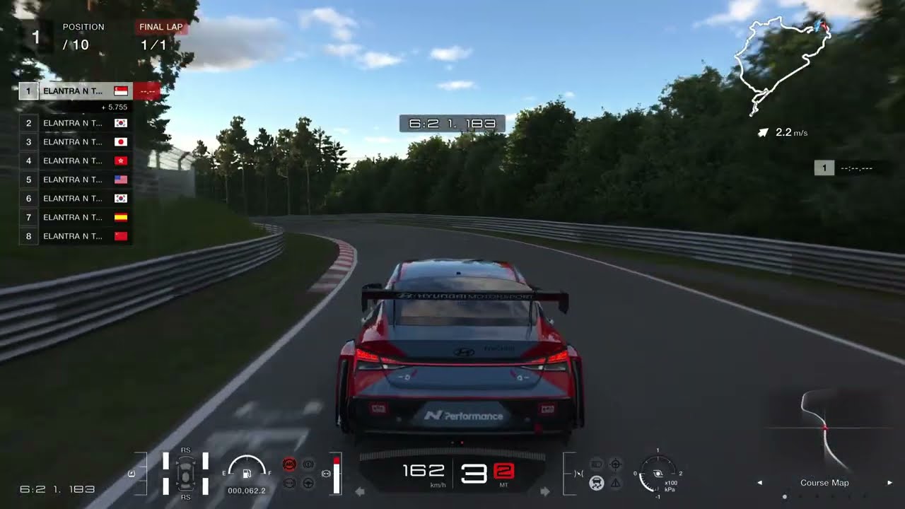 Gran Turismo 7 - Hyundai ELANTRA N TC '24 in Nurburgring Gameplay 2 (Update 1.67 - PS5 Pro - 60 FPS)