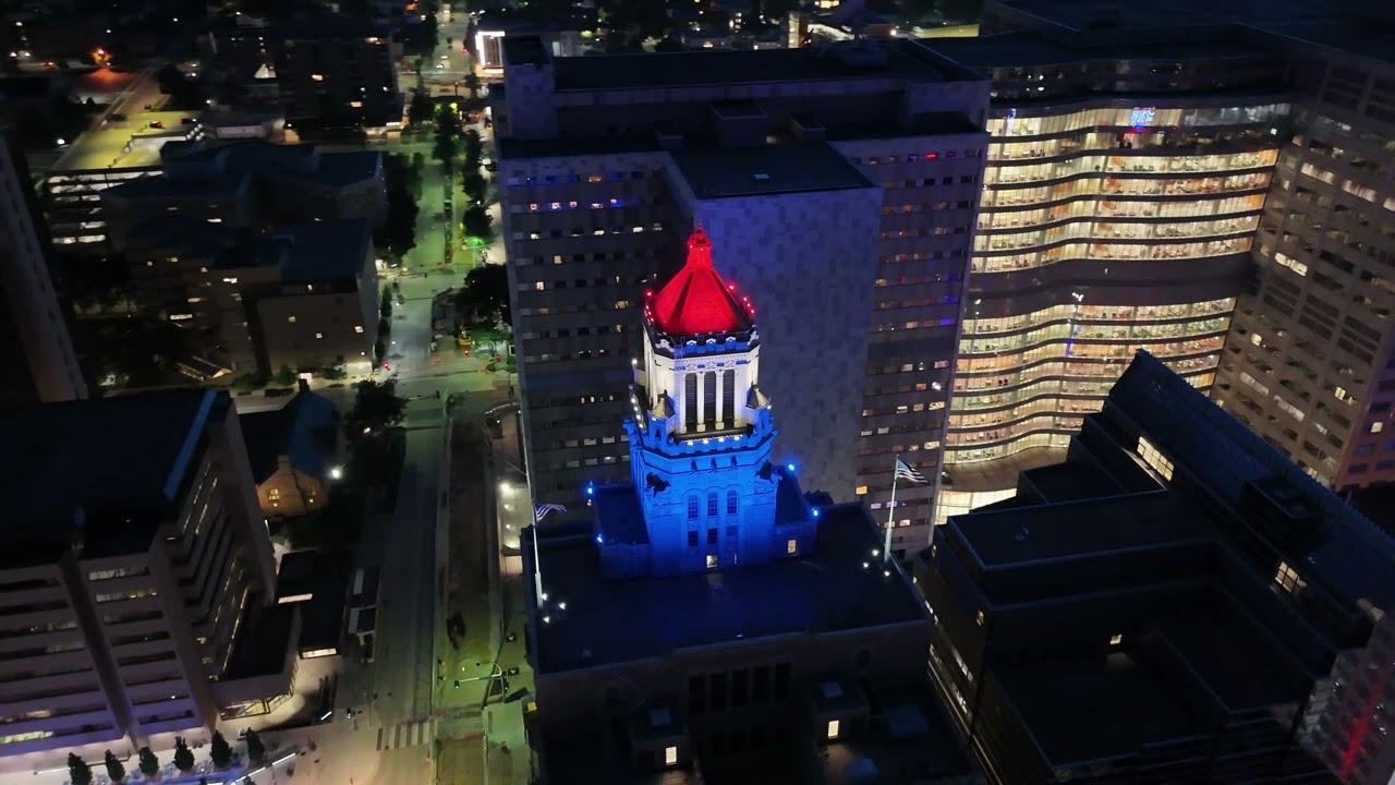 Downtown Rochester, Minnesota from Above | Summer 2025 Aerial Cinematics | 4K Drone