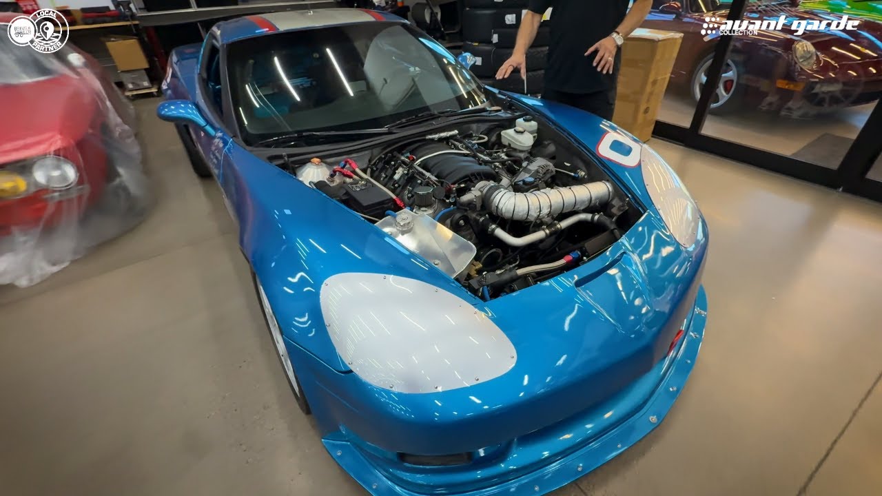 LS7-Powered 2008 Chevrolet Corvette Z51 Race Car by Phoenix Performance Walk-around with Matt