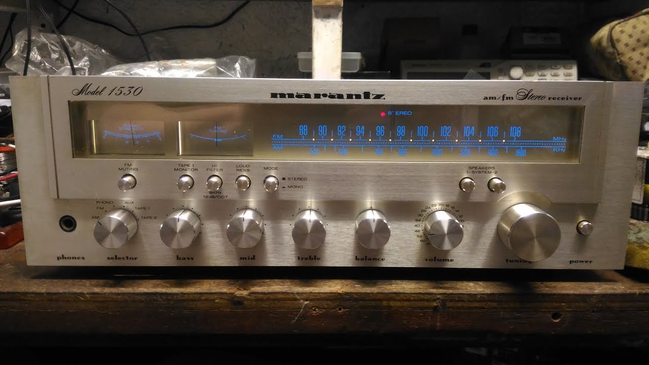 Marantz 1530 Primeiras Impressões e Finalização 