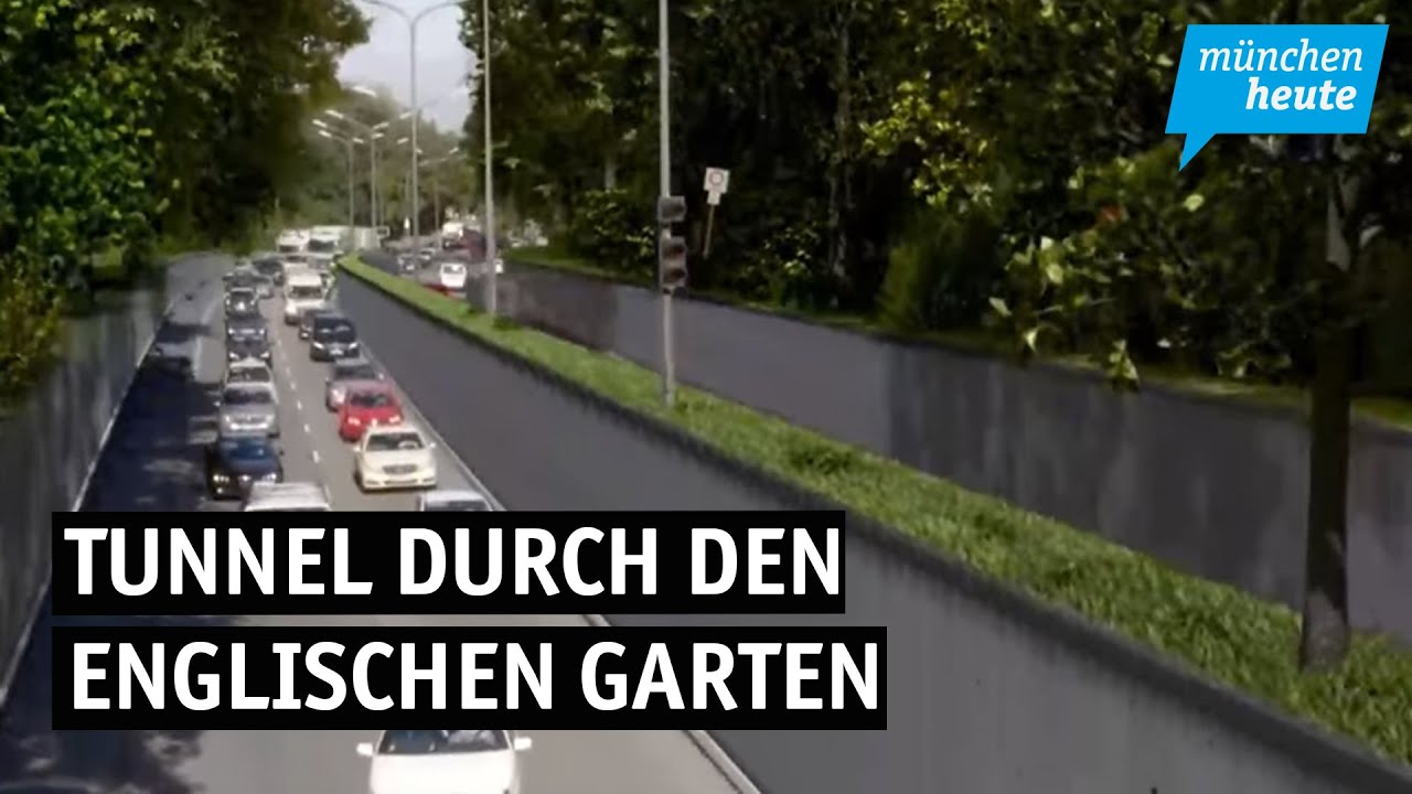 Kommt bald die Tunnel für Tram und Autos durch den Englischen Garten in München?