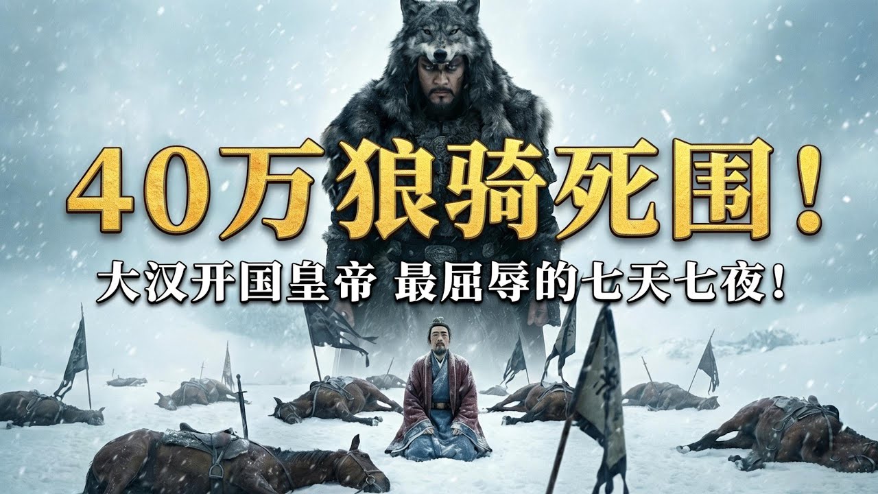 40萬狼騎死圍的七天七夜！| 013 白登之圍 | 劉邦 | 漢朝 | 帝國誕生 | 《千年一瞬：從秦到宋的文明史詩》