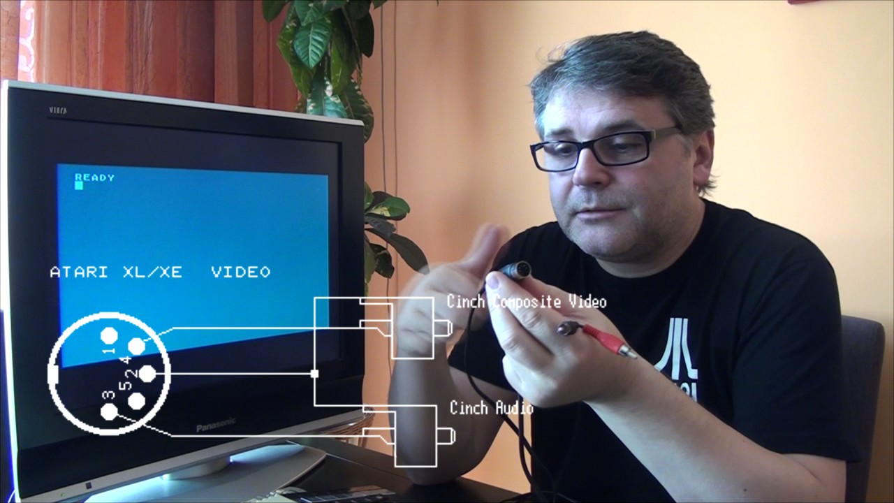 larek pokazuje... Kupiłem Atari... i co dalej? Podłączenie komputera i uruchomienie gry.