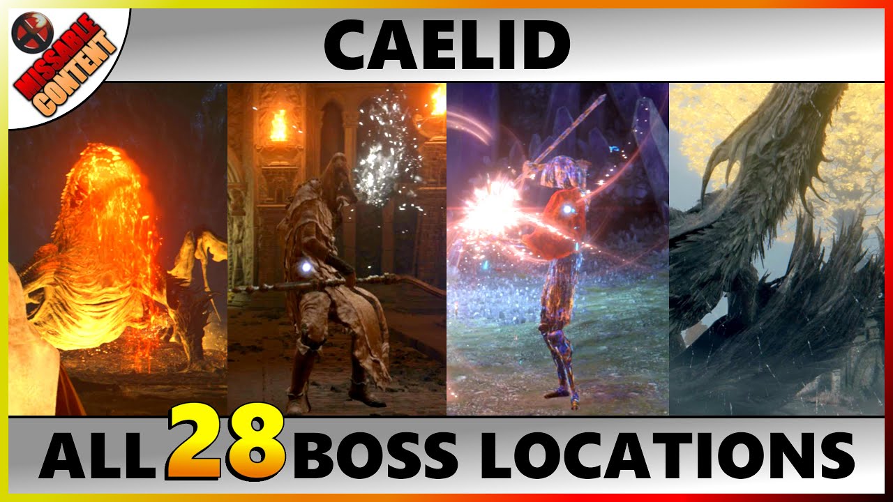ELDEN RING Caelid Boss Locations (Caelid All Bosses Guide)