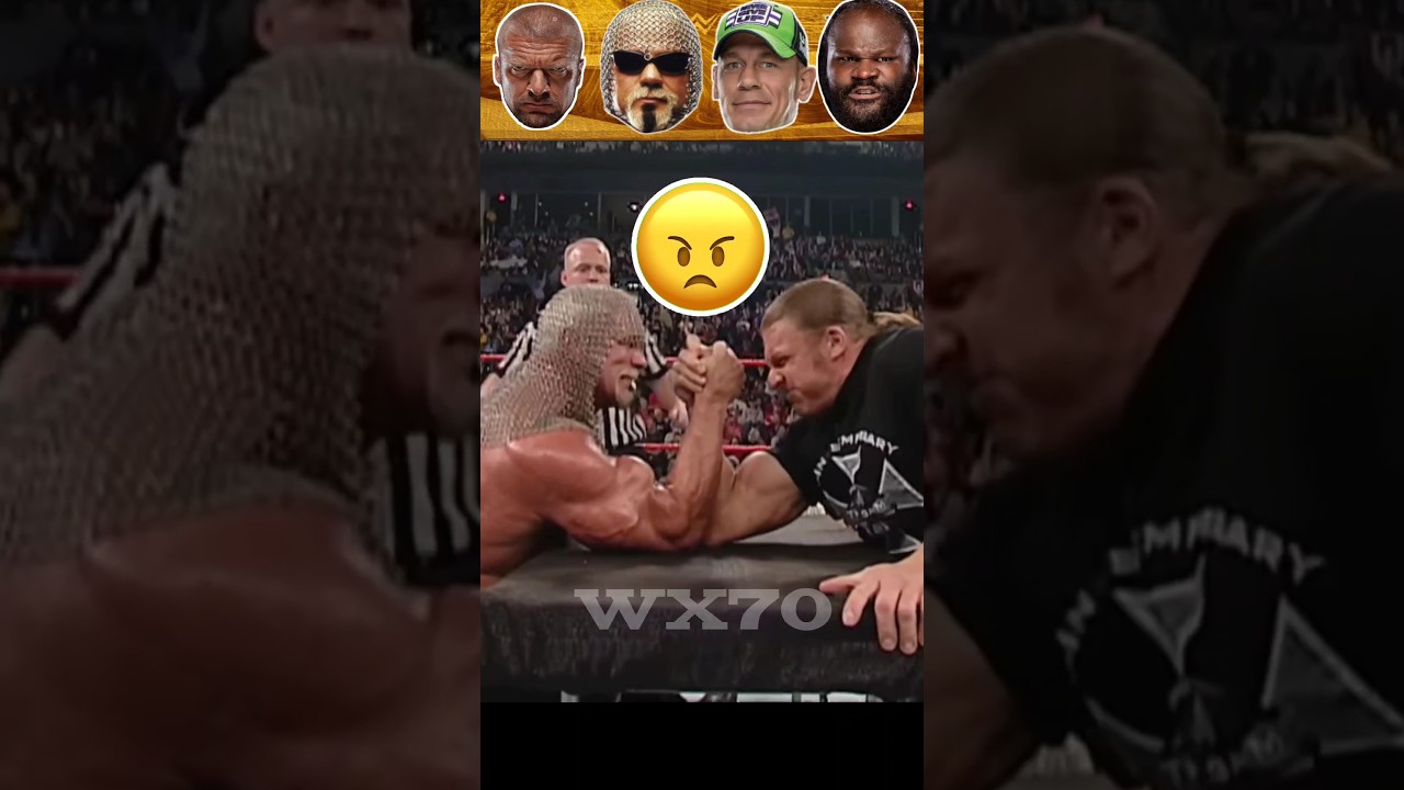 Triple H VS Scott Steiner VS John Cena VS Mark Henry - Arm Wrestling