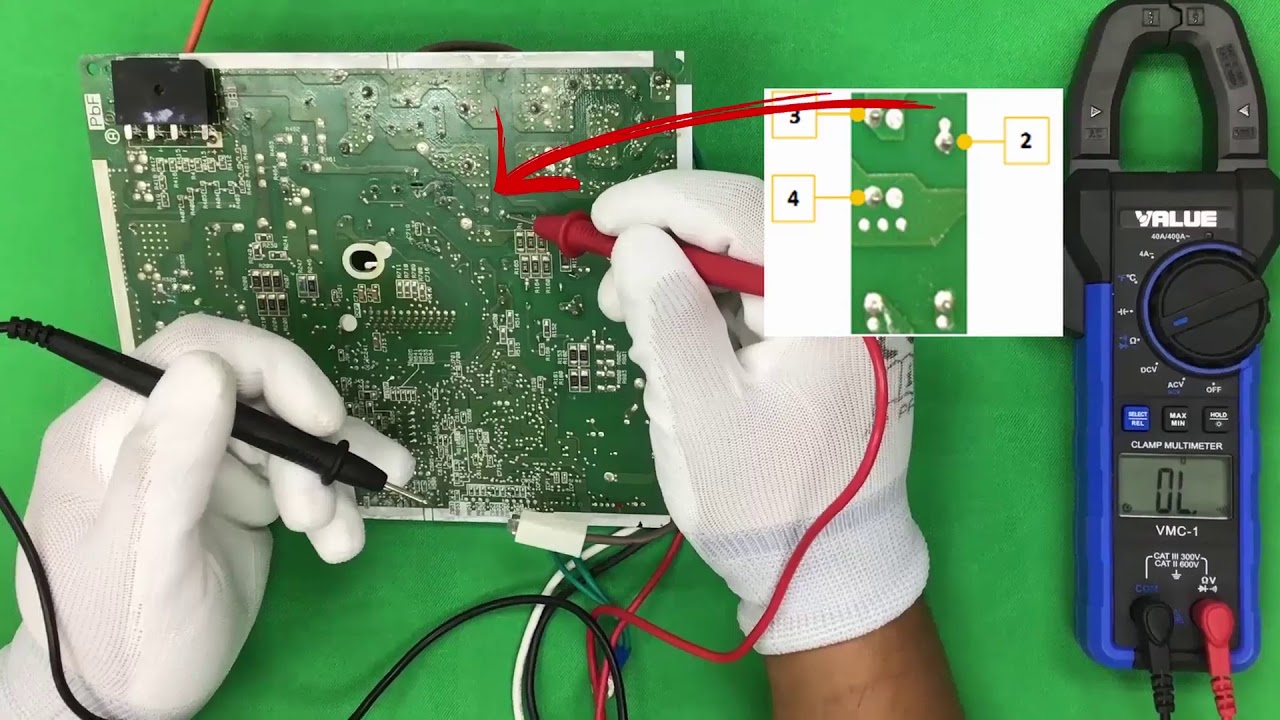 วิธีการตรวจเช็ควงจรไฟฟ้าสำหรับ PCB ภายนอก หมายเลข 2P416384