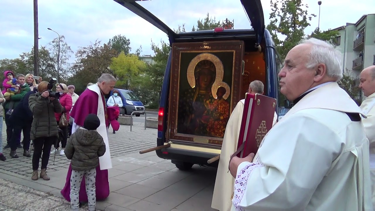 Nawiedzenie Obrazu MB Jasnogórskiej - Parafia Poznań Naramowice - Powitanie Obrazu