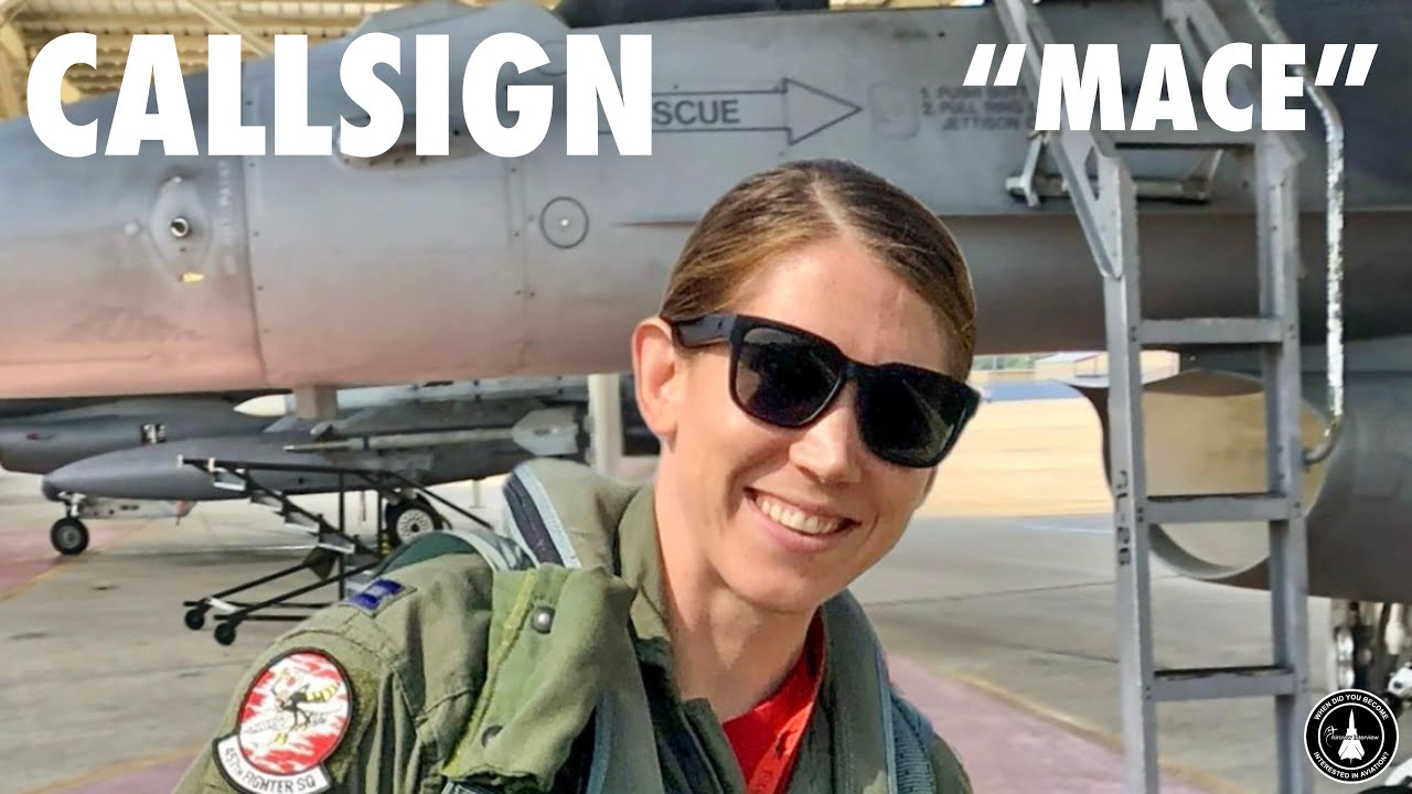 How an F-16 Pilot Got Her Callsign | Michelle 
