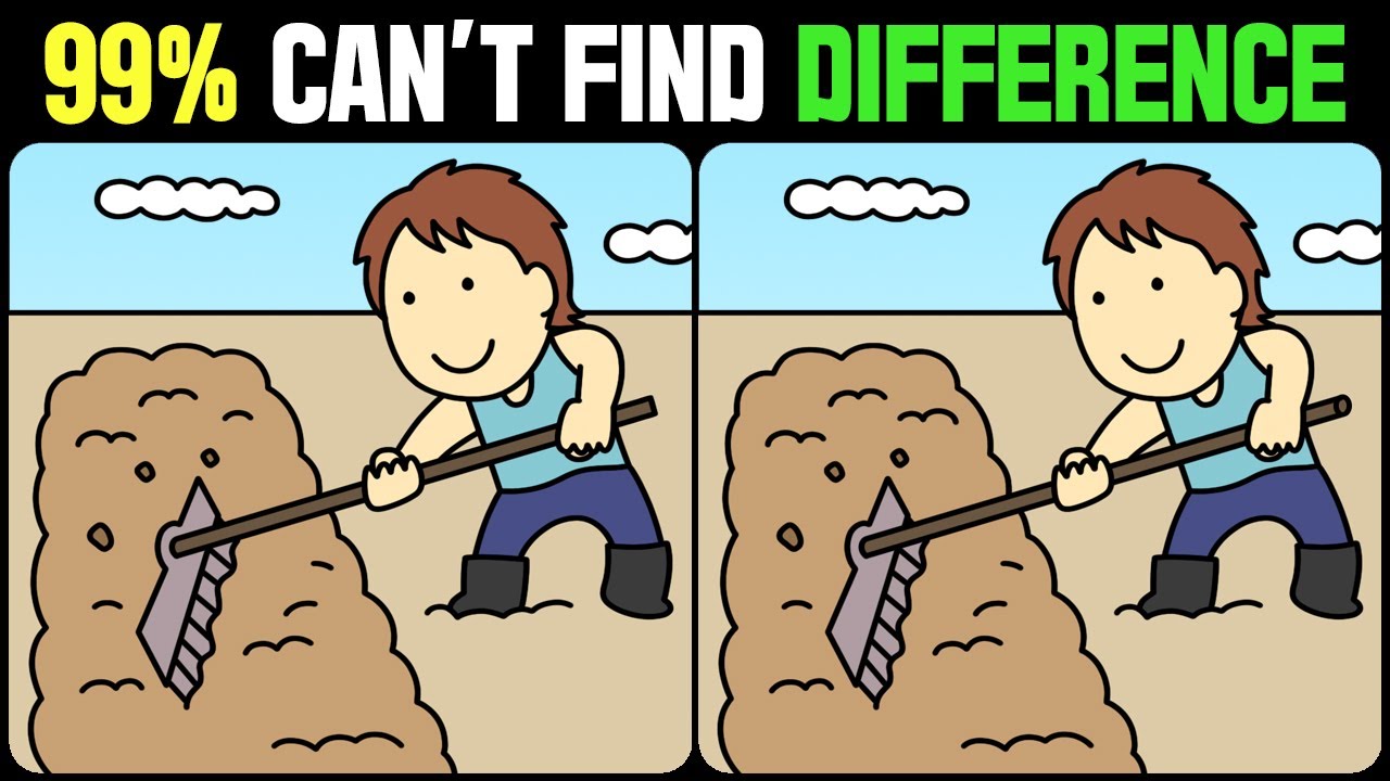 Spot The Difference : Only Genius Find Differences [ Find The Difference #304 ]