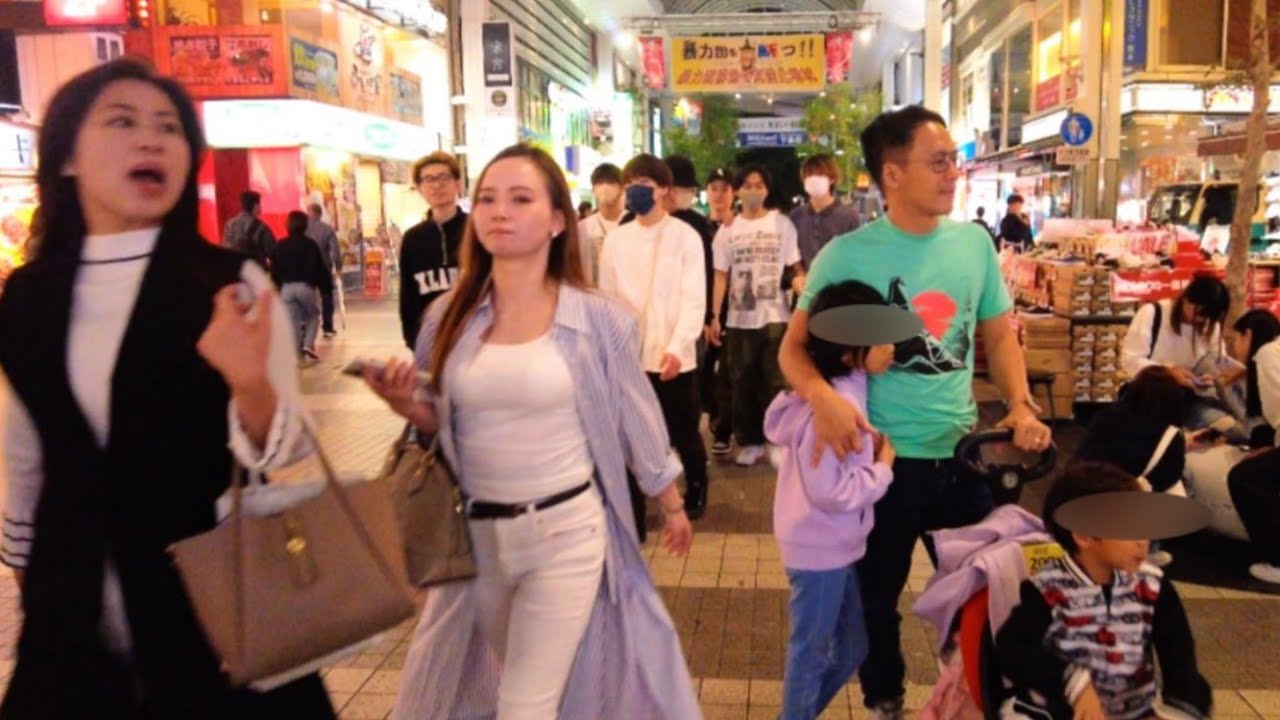 @Kumamoto travel walks 下通 HAB @熊本GW holiday 何度歩いても飽きないアーケード街✨日本語あり👍