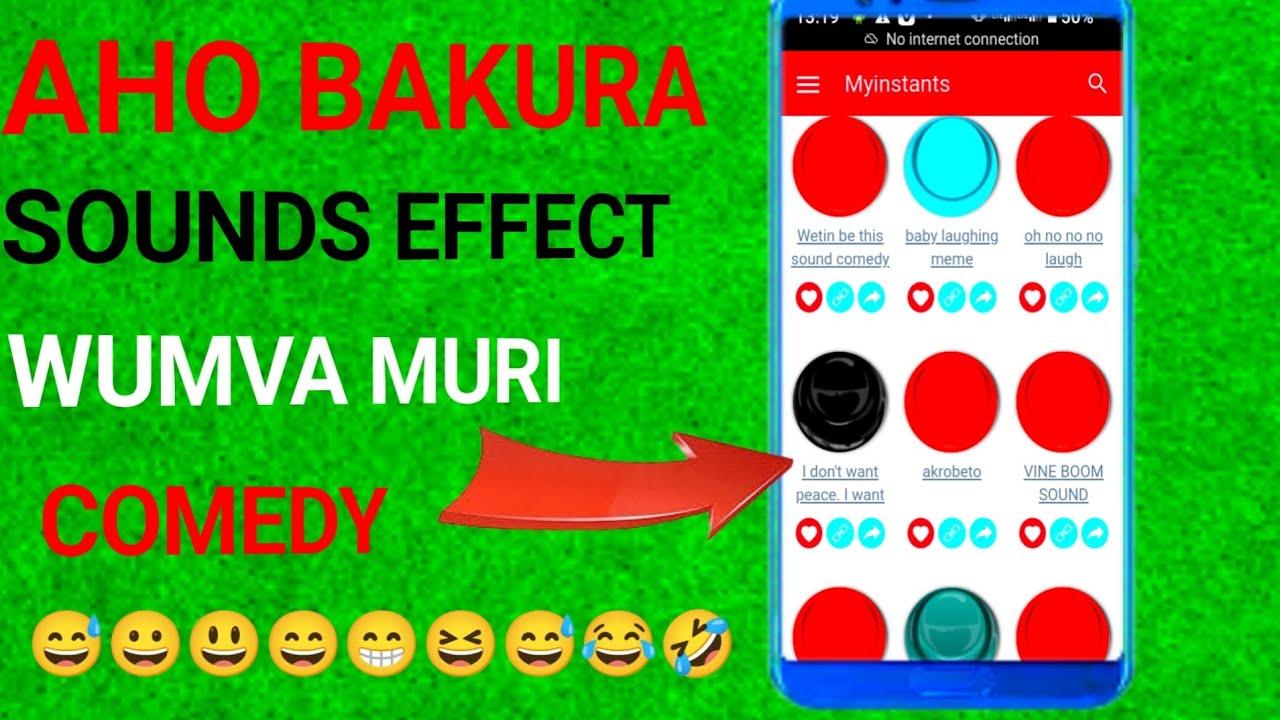 dore uko wabona sound effects bakoresha muri comedy