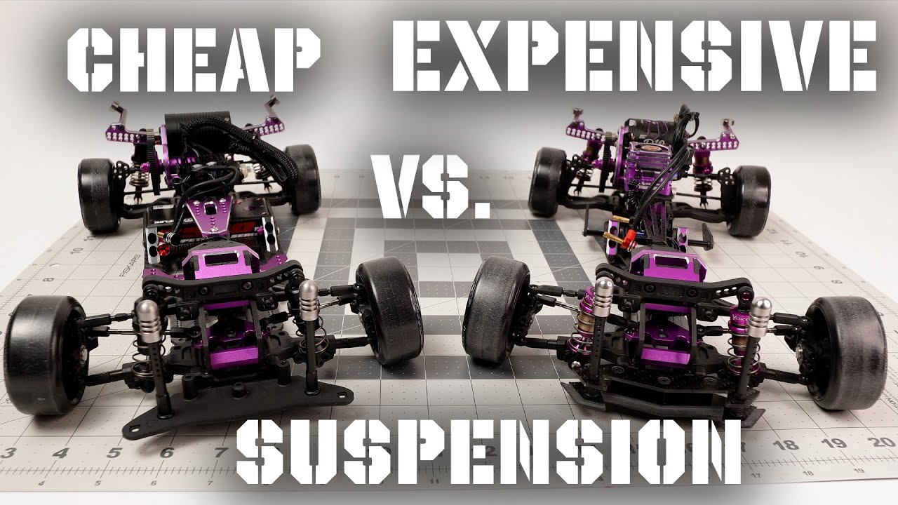 Дешевая и дорогая подвеска для RC | Сравнение амортизаторов для RC Drift | Yokomo Big Bore