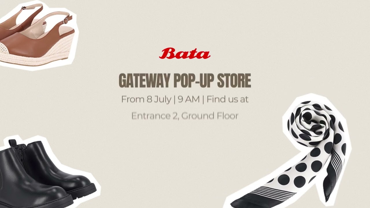 Bata Pop-Up Store | Save The Date