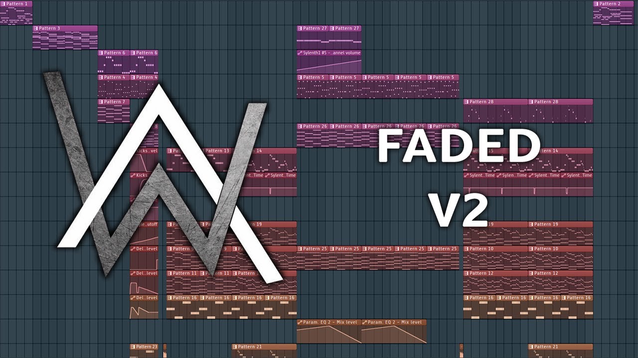 Alan Walker - Faded - V2 - FL Studio Remake + FLP