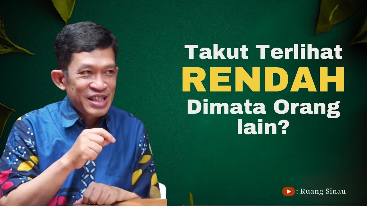 Mengapa Kita Cemas dengan Status Sosial? | Dr. Fahruddin Faiz