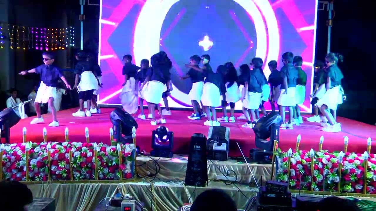 HOLY FLOWERS INTERNATIONAL HIGH SCHOOL ANNUAL DAY 2024  II STD FUSION SONGS