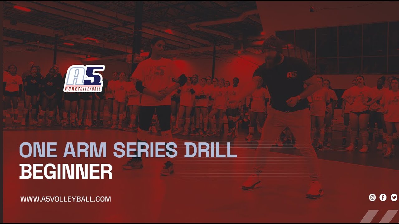 One Arm Series | Volleyball Drill for All Skill Levels